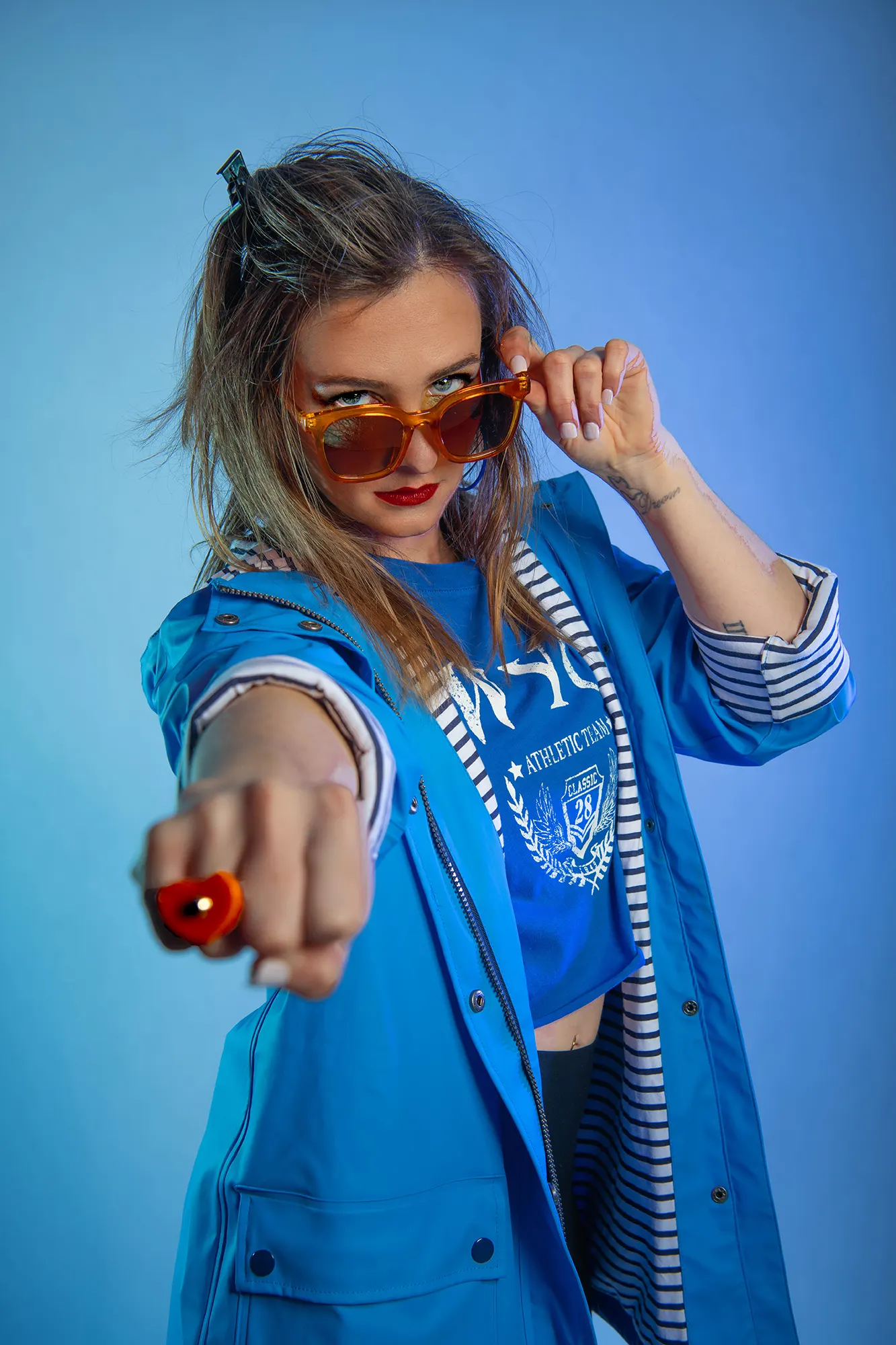 Bohemian style fashion portrait in Sydney, Australia - fashion portrait photography
